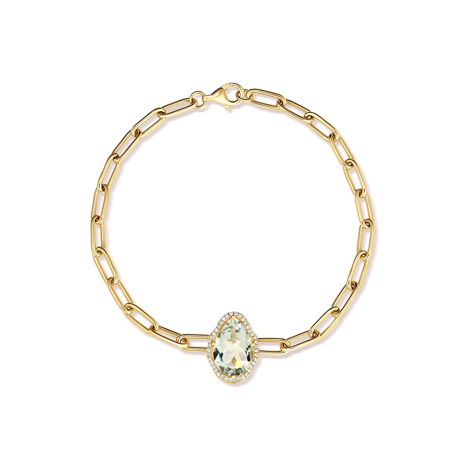 Pulsera Glow Prasiolita