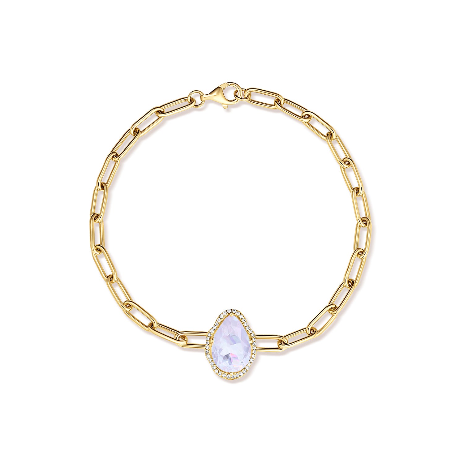 Pulsera Glow Cuarzo Lavanda