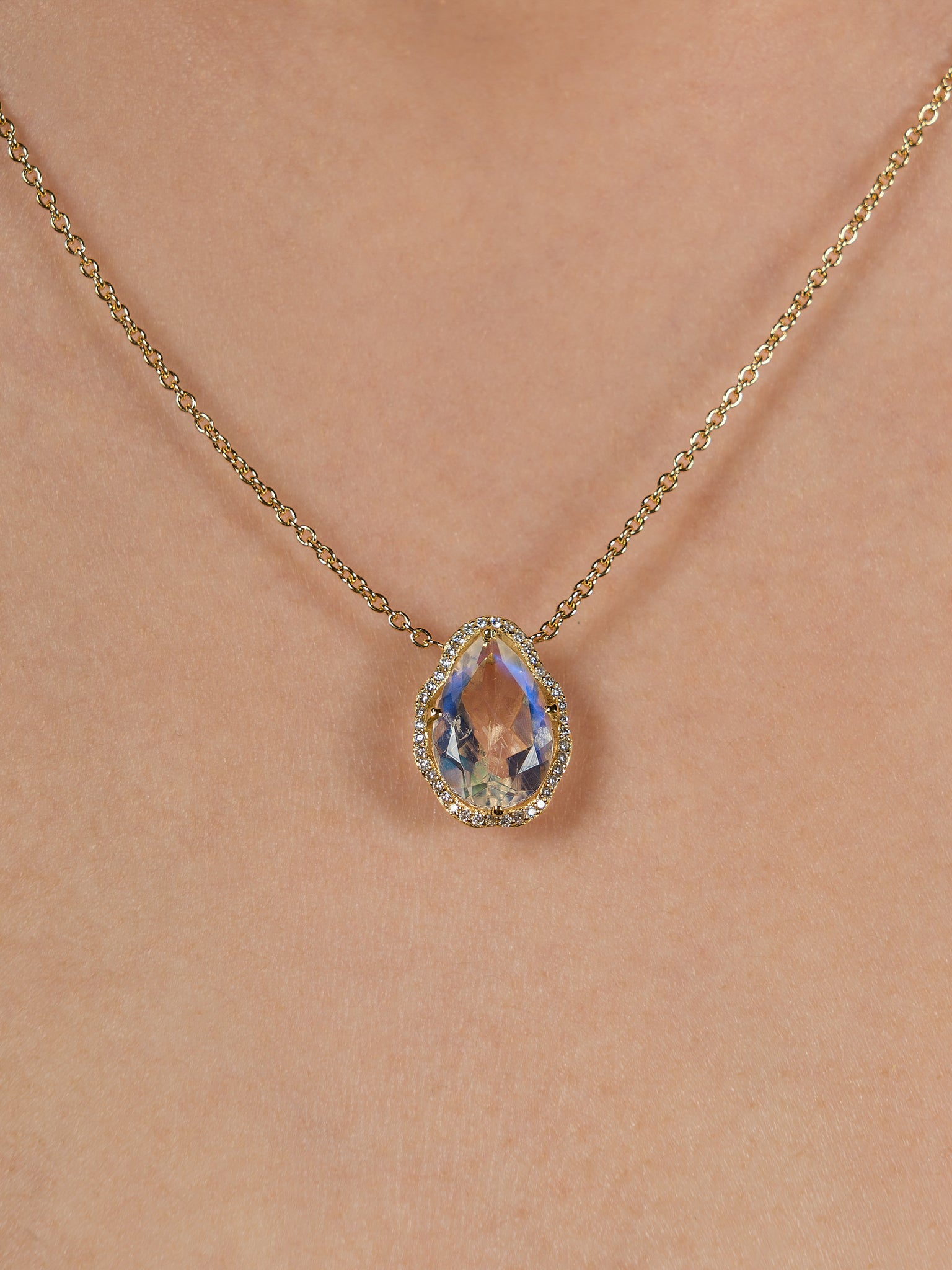 Collar Glow Prasiolita