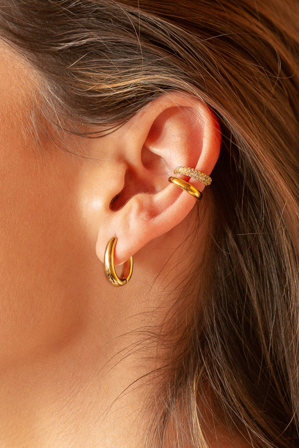 Dahlia Pave Ear Cuff