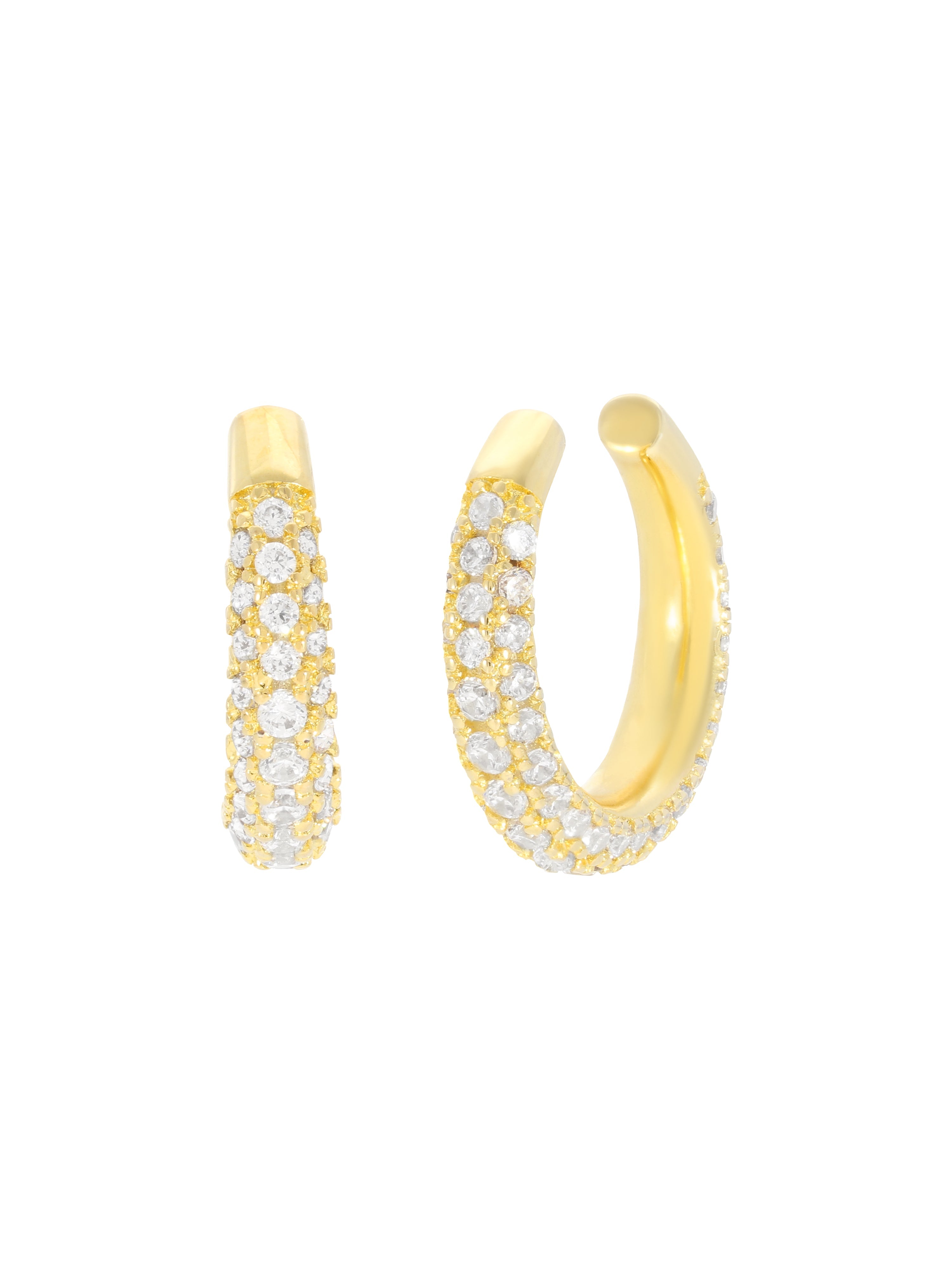 Dahlia Pave Ear Cuff