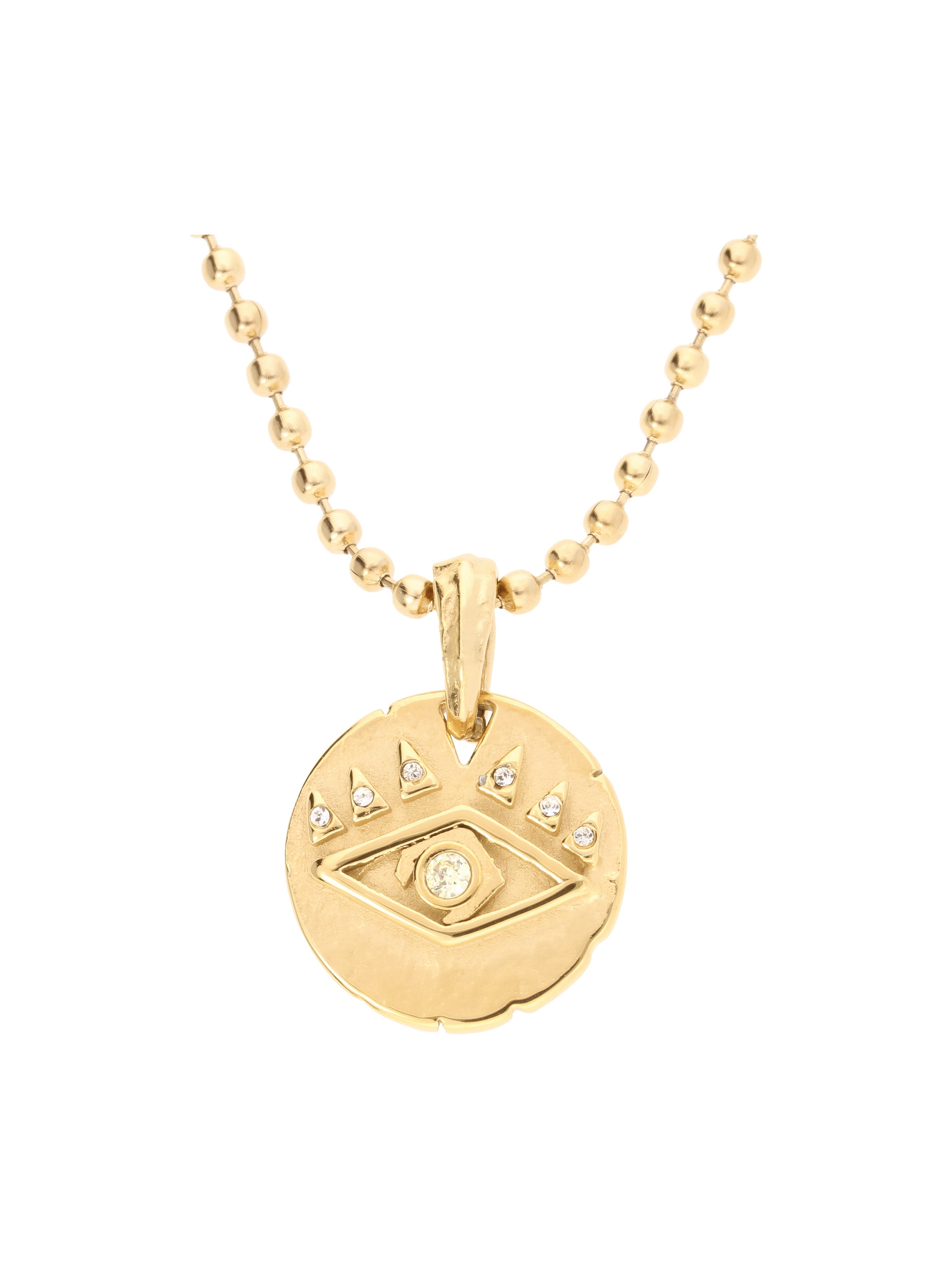 Protection Eye Necklace - Light Green