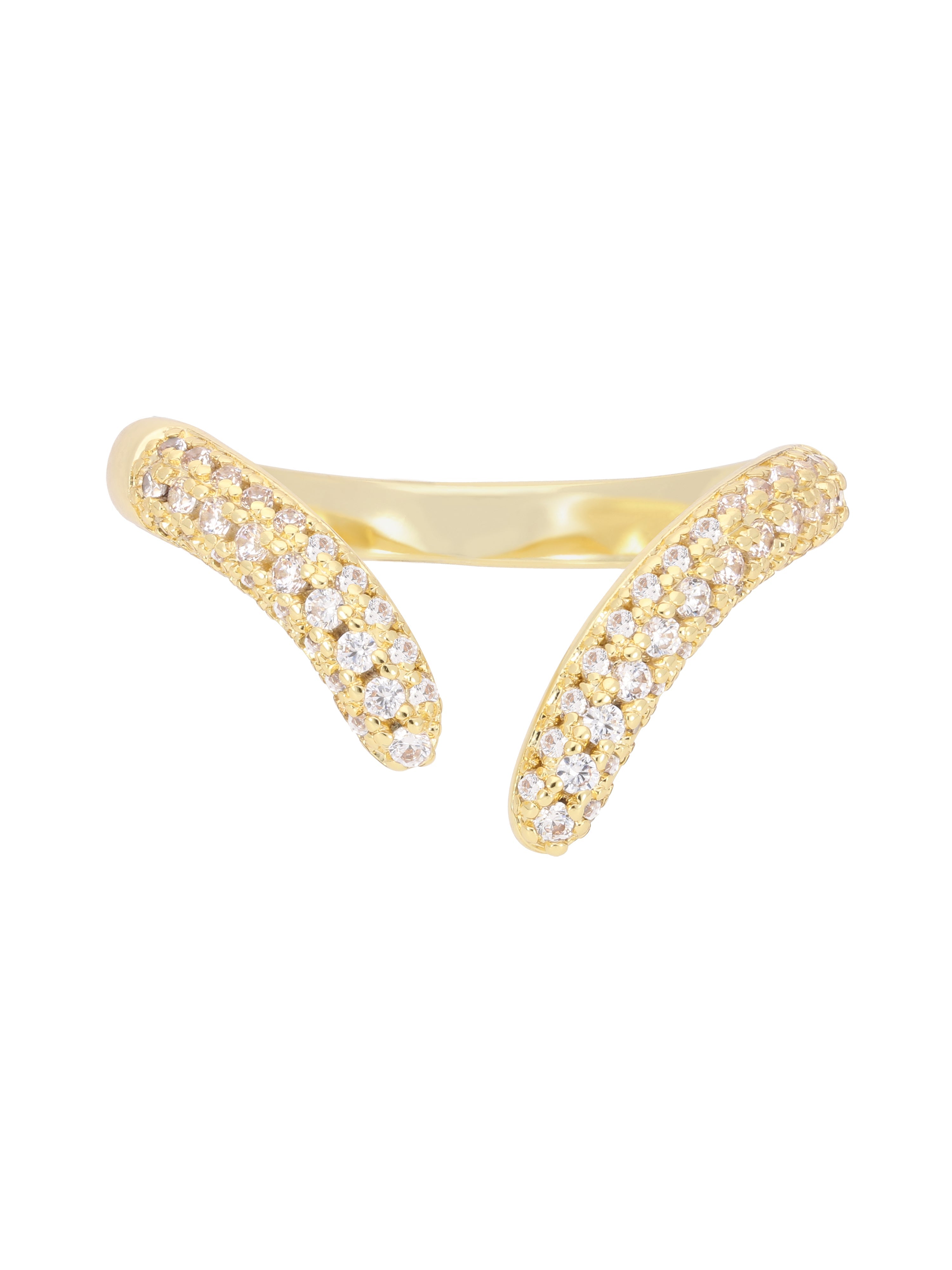 Tusk Pave Ring