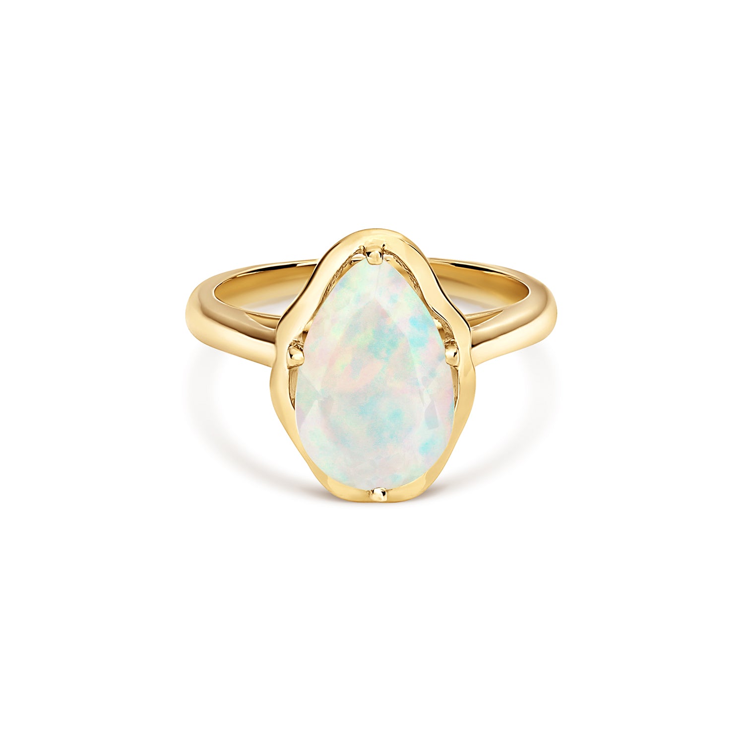 Glow Ring Ethiopian Opal