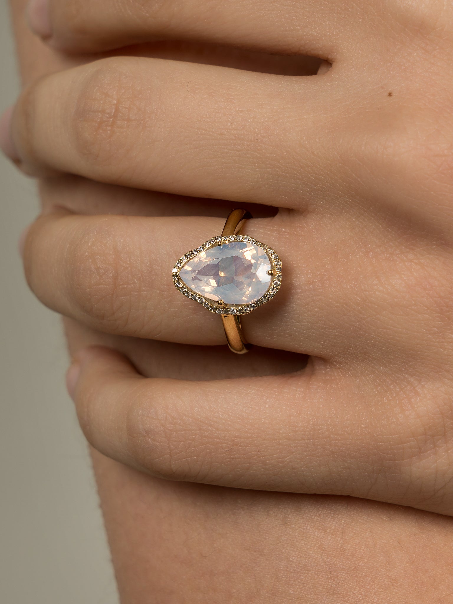 Glow Ring Ethiopian Opal